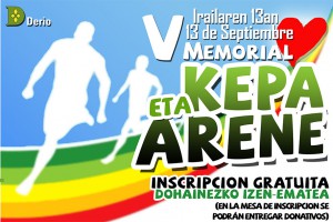 V. Memorial Arene eta Kepa