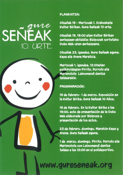 Gure Señeak 10 urte: Exposición